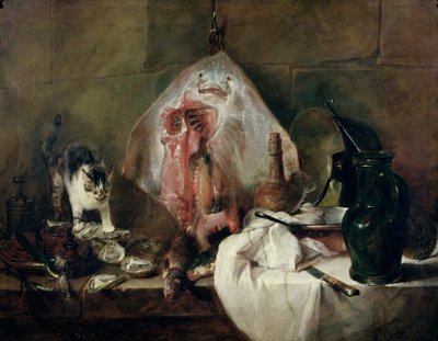 The Ray or, The Kitchen Interior by Jean Baptiste Simeon Chardin